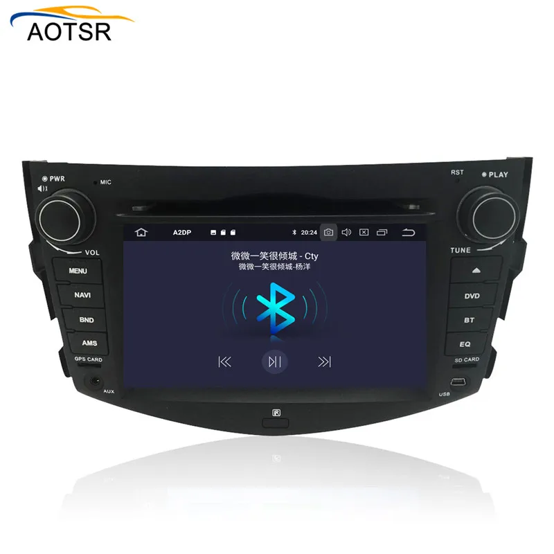 IPS Android 9 0 Автомобильный мультимедийный dvd плеер головное устройство для Toyota RAV4 2006