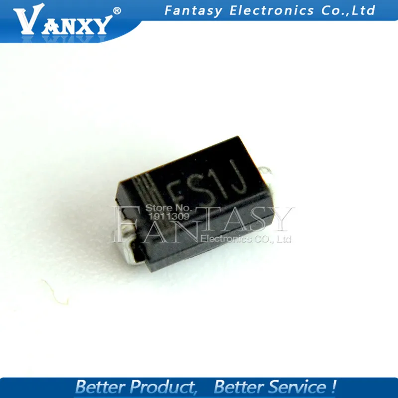 

100pcs Rectifier Diode SF18 1A 600V SMA ES1J