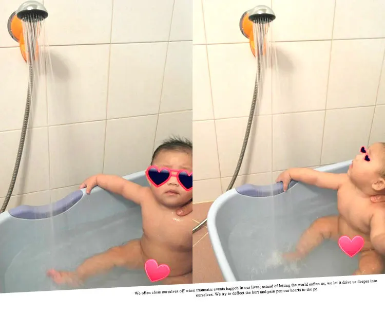 

NEW shower seat adjustable shower bath nozzle bracket child baby shower rack powerful suction cup rack bathroom
