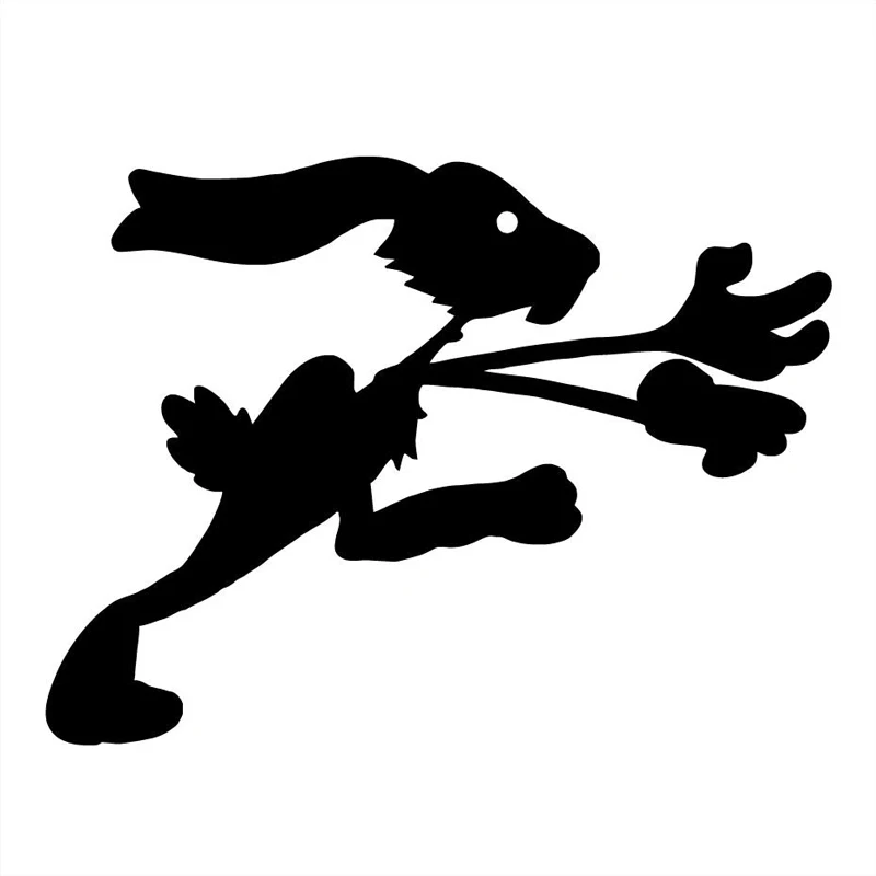 

Running Rabbit Funny Animal Car Window Decorative Decal Vinyl Stickers Motorcycle sticker
