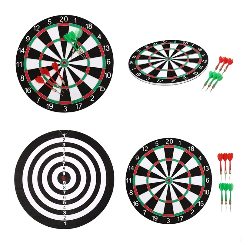 New 1Pc High Quality 12 inch sport double target dart flocking