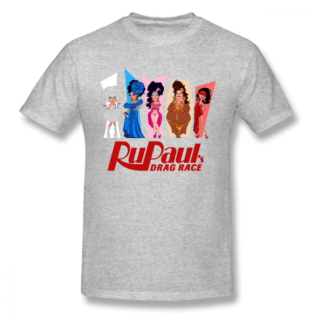 Rupaul Drag Race футболка для мужчин плюс размеры хлопок Футболка команды 4XL 5XL 6XL Camiseta