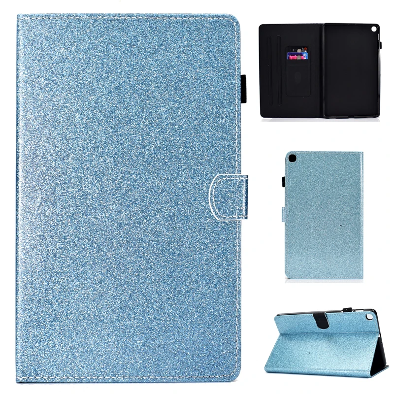 

For Samsung Galaxy Tab S5e Glitter case T720 T725 T720N T725Y Cover Shinning gold color bag casing