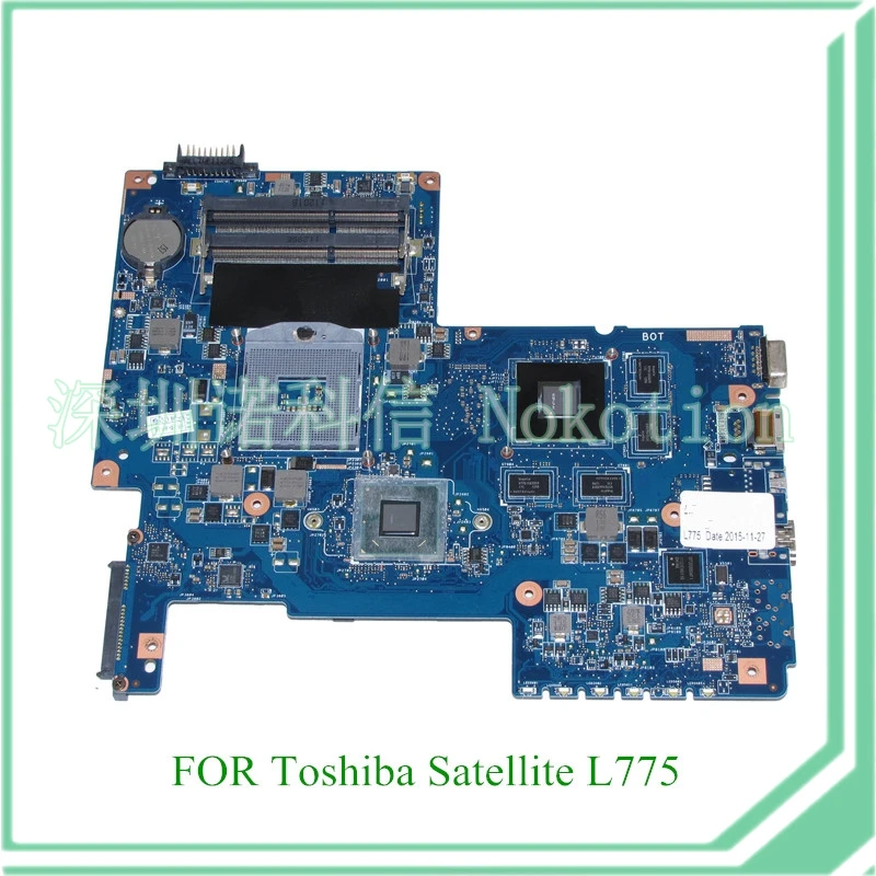

NOKOTION H000034860 PN 08N1-0NA1J00 For toshiba satellite L775 laptop motherboard HM65 Nvidia