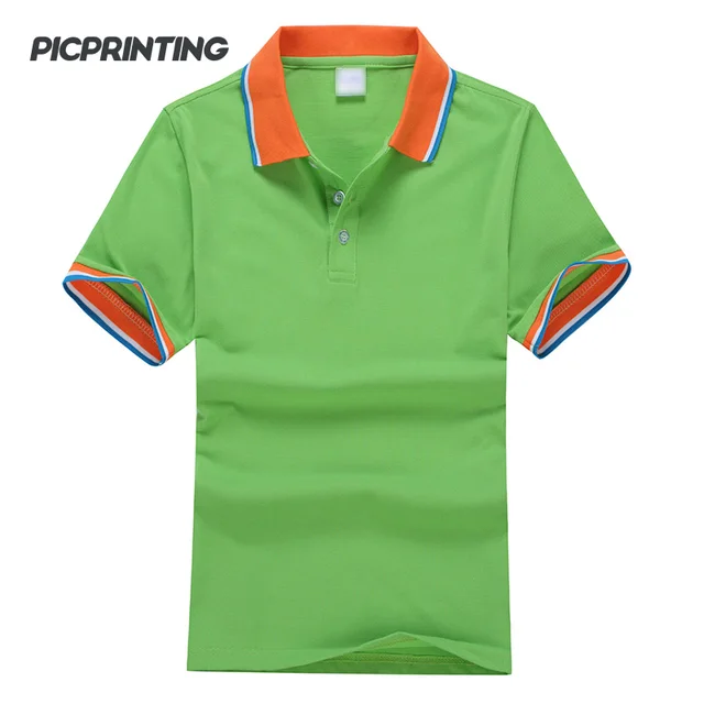[Can Customized Polos] Women OL Style Cotton Polo Shirts Short Sleeve Spell Color Polo Ralph Turn-Down Collar Tops S Wholesale