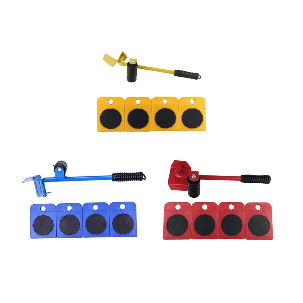 

Heavy Object Shifter Furniture Shifter Five-piece Mover Heavy Object Moving Tool Moving Machine Durable