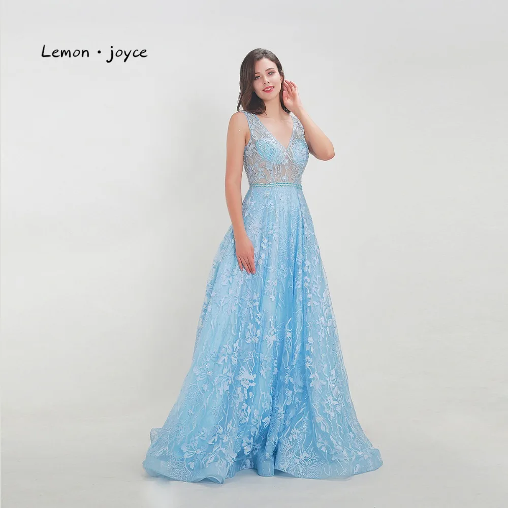 lemon evening gowns