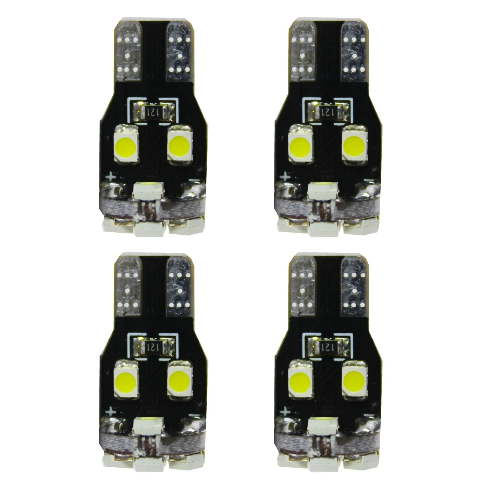4pieces White Can bus No Error T10 W5W 13 LED Bulbs 3528/1210 SMD Driving Car Light High Quality Lamp 12V | Автомобили и