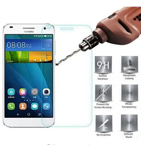 

2Pack/Lot Tempered Glass for Huawei Honor 6 Plus Phone Screen Protector Protective Film For Huawei Honor 6 Plus Tempered Glass