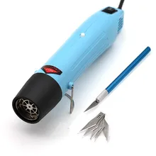 220 В 300 Вт горячий воздушный пистолет для DIY с помощью Горячего Воздуха Инструмент пайки тепловой пистолет с резьбой нож