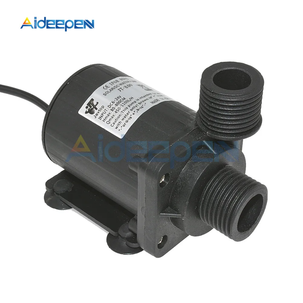 

800L/H DC 24V Hot Water Circulation Pump Solar Water Pump Brushless Motor