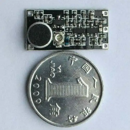 FM transmitter Module FM Audio Surveillance wireless microphone