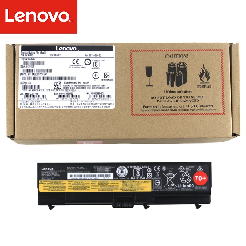 Аккумулятор для ноутбука lenovo ThinkPad T430 T430I T530 T530I W530 SL430 SL530 L430 L530 45N1007 45N1004 45N1005 6 ядро