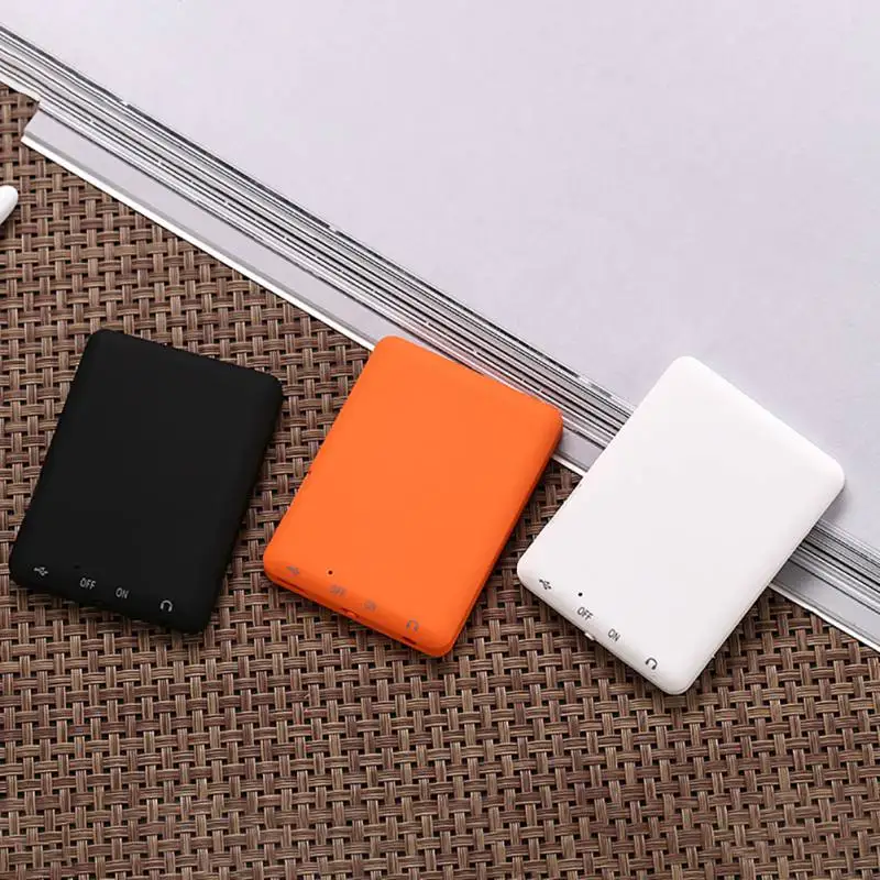  ABS LCD Screen MP3 MP4 Player Support Up to 32GB TF Memory Card hi fi fm radio mini USB music playe