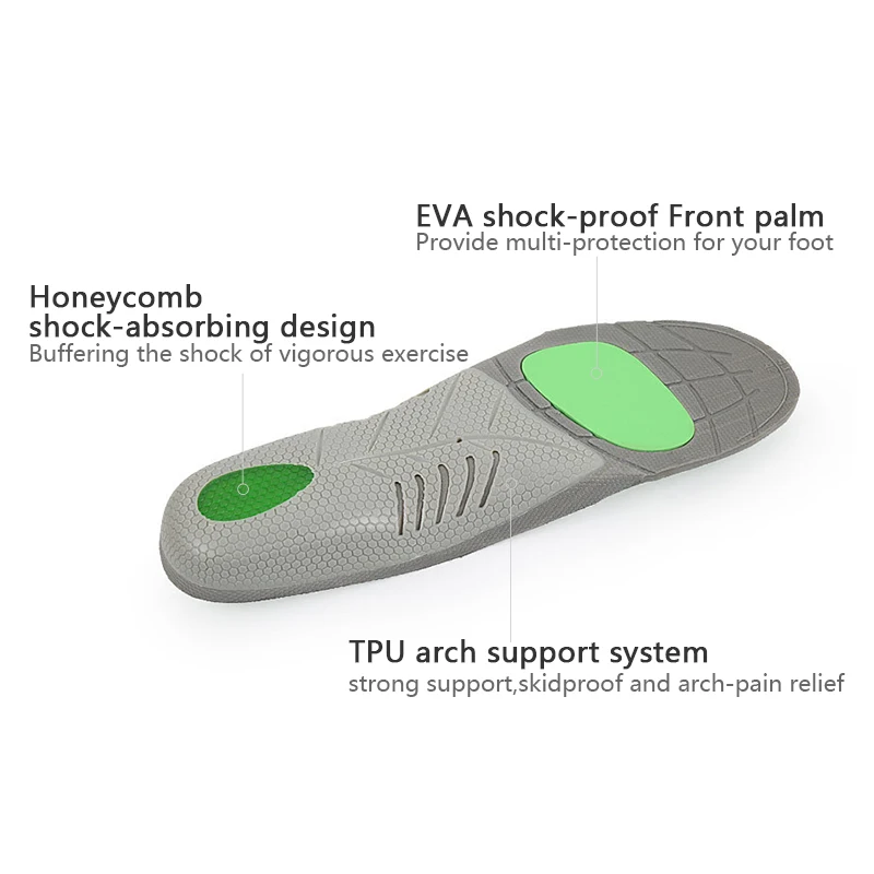 SOCOMFY ортопедические стельки для плоскостопия борьба против подошвенного фасцита