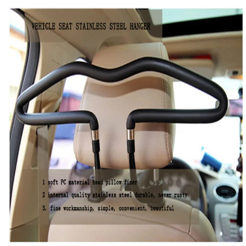 Car hangers, car backs, clothes rack, automobile stainless steel