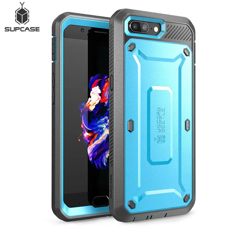 

For One Plus 5 Case 5.5" SUPCASE UB Pro Full-Body Rugged Holster Protective Cover with Built-in Screen Protector For OnePlus 5