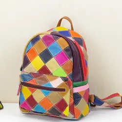 Для женщин пояса из натуральной кожи рюкзак Mochila Feminina Mochilas Mujer 2019 Morrales Para Zaino Donna путешествия Sac Dos Femme школьные ранцы