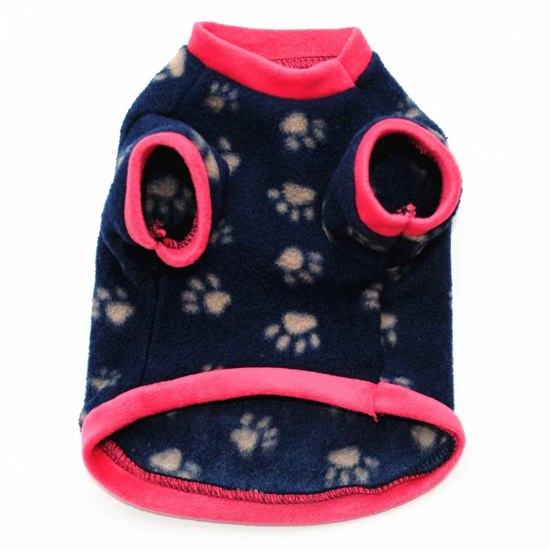 Cute Skull Print Pet Dog Clothes Winter Warm Fleece Pet Coat For Small Dogs French Bulldog Puppy Dog Clothing Chihuahua Clothes