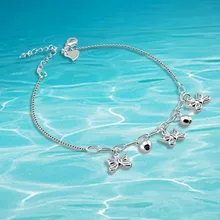 Модные женские браслет на ногу с бабочкой, Брендовые украшения для щиколотки украшения для ног