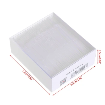 

300Pcs/Lot Double-headed Brush Stick Floss Pick Toothpick Portable Soft Plastic Dental Flosser New White Color
