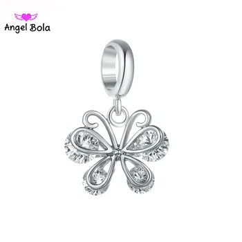 

10Pcs/lot Wholesale DIY Slide Bead Endless Bracelets Charms New Style Zircon Endless Charms Accessories EC-105