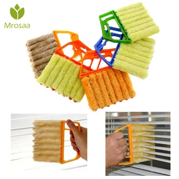 

Mrosaa Creative Microfibre Venetian Blind Blade kitchen accessories Window Clean Brush diagnostic-tool magnetic window cleaner