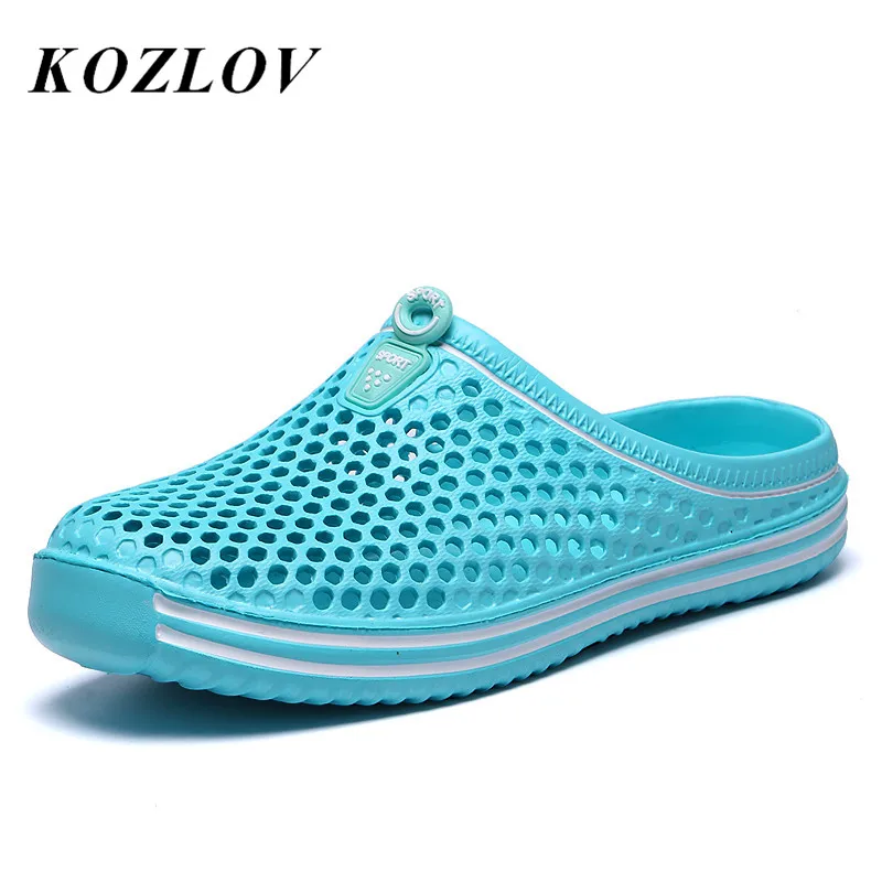 

KOZLOV Fashion Women Sandals Summer Womens Slippers Water Beach Shoes Casual Breathable Home Slippers Women Flip-Flops Couples