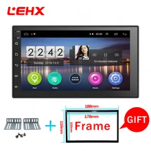 LEHX автомобильный android 8,1 автомобильный dvd для toyota nissan qashqai x trail-note Almera Juke Мультимедиа Навигация gps универсальный Автомобильный плеер