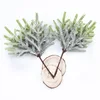 6pcs artificial plants fake pine vases christmas decorations for home wedding diy gifts box wreath scrapbooking plastic flowers ► Photo 3/6