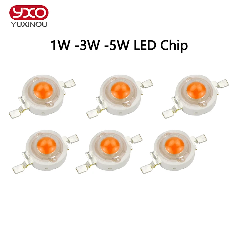 100pcs/lot 1w 3w 5w full spectrum led grow light chip , best bridgelux led grow chip for indoor plant grow 100pcs/lot 1w 3w 5w full spectrum led grow light chip , best bridgelux led grow chip for indoor plant grow