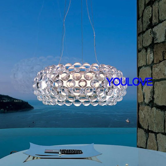 Современные подвесные светильники с бусинами каплевидными лампочками|pendant light