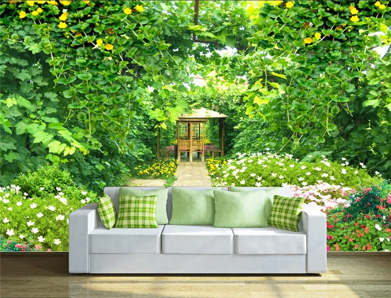 wallpapers youman custom 3d wall mural nature in landscape green