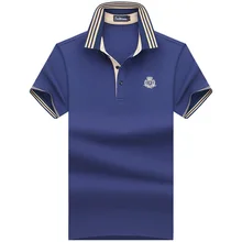 Летняя Классическая брендовая мужская рубашка Поло рубашка поло с коротким рукавом дизайнерская рубашка поло размера плюс 6XL 7XL 8XL 9XL 10XL