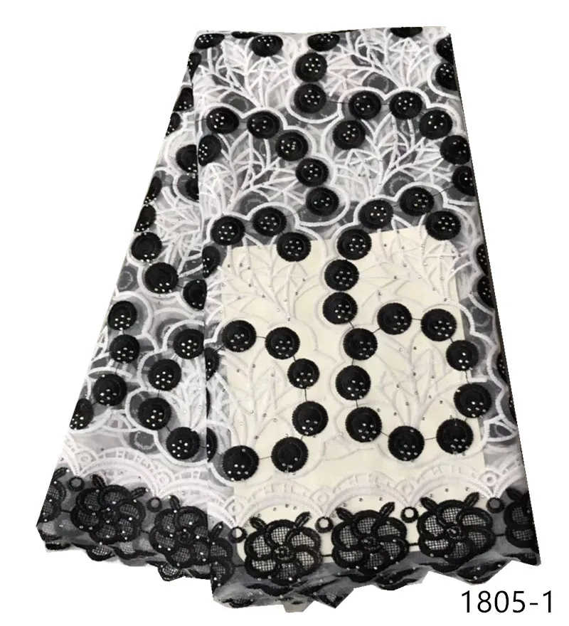 

Latest Rhinestones French Lace Fabrics 2019 High Quality Milk Silk African Tulle Lace Fabric For Wedding Dress Lace Material