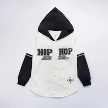 Детские толстовки с капюшоном в стиле хип-хоп; Одежда для девочек и мальчиков; свитер; топы; бейсбольные костюмы из Джерси для джазовых танцев; одежда для бальных танцев