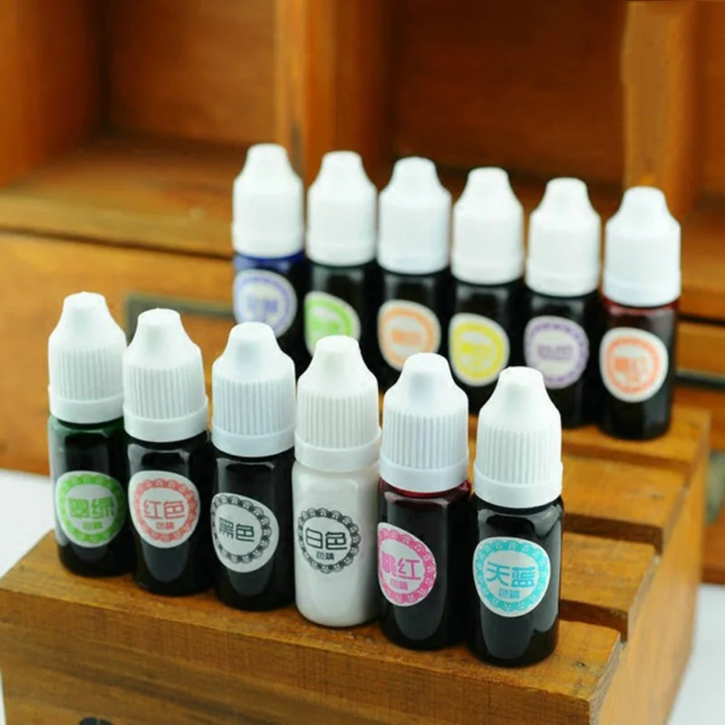 

2019 DIY Jewelry Crafts UV Resin Glue Pigment Liquid Coloring Dye