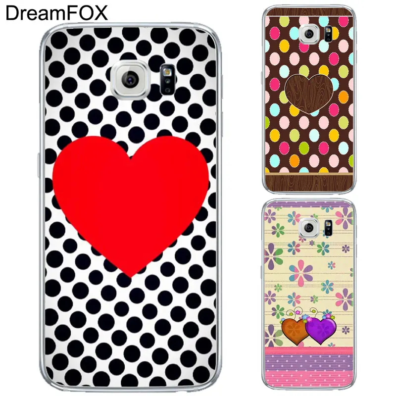 

DREAMFOX L185 Heart Shape Soft TPU Silicone Case Cover For Samsung Galaxy Note S 5 6 7 8 9 10 10e Lite Edge Plus Grand Prime