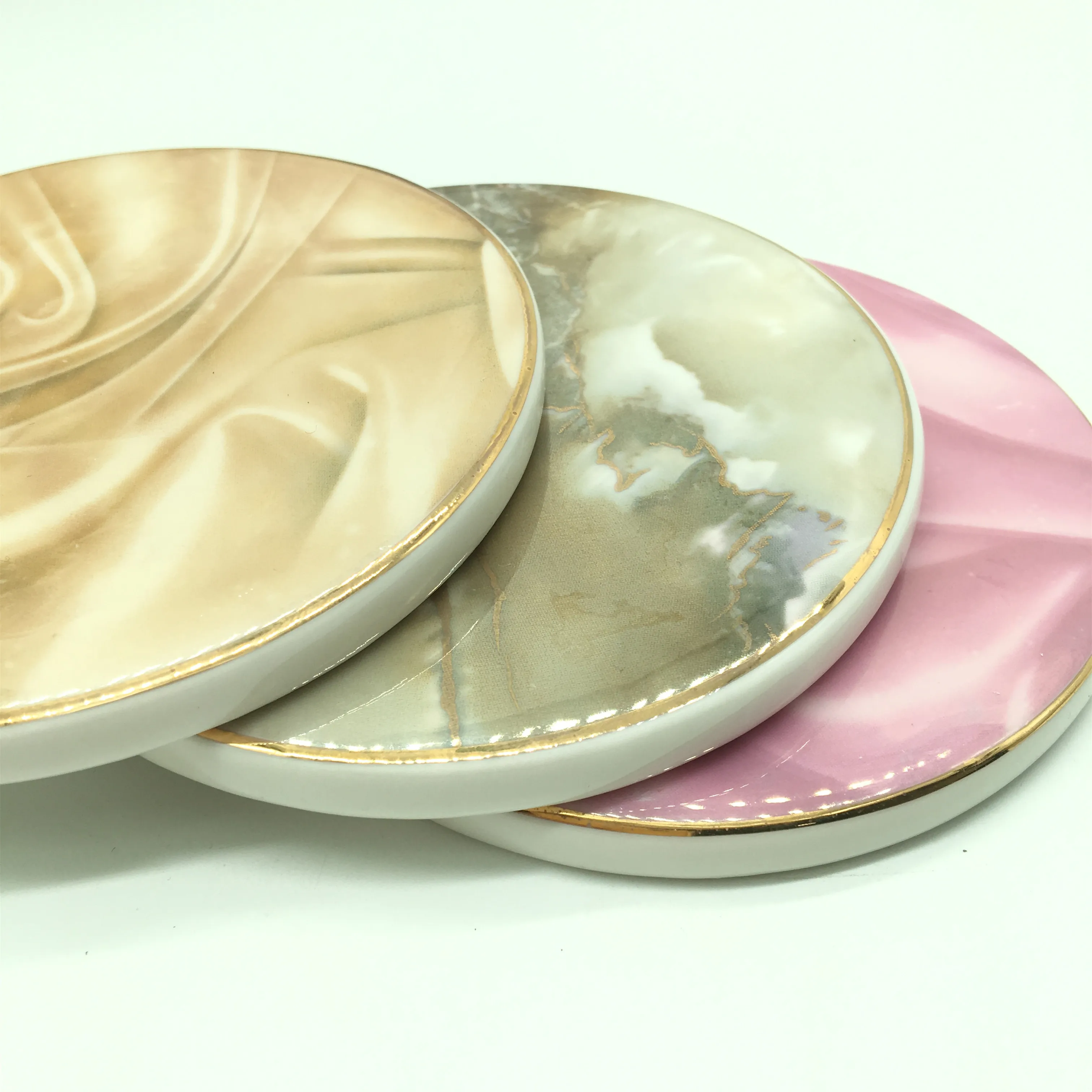 CFen A's камень зерна керамическая подставка для чайной чашки круглый стол коврик подставка для кофейной чашки изолированные подставки 1 шт