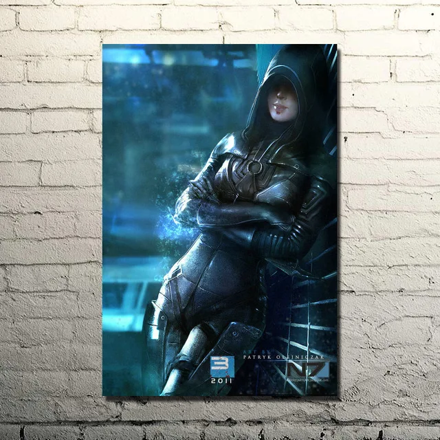 Hot Gift Poster Mass effect 2 3 4 Game 40x27 30x20 36x24 F-320