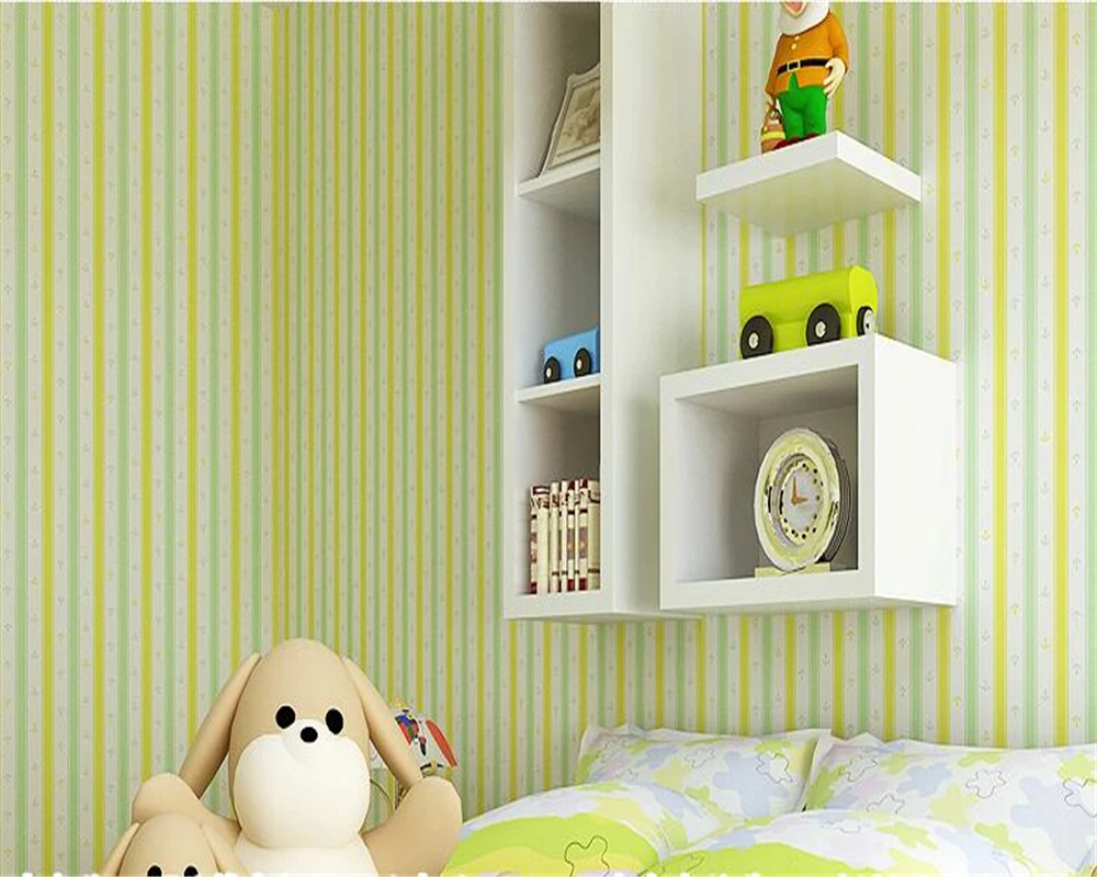 Beibehang coreana personalidad niños niña niño rayas papel princesa habitación no tejida papel de parede 3d papel pintado Beibehang coreana personalidad niños niña niño rayas papel princesa habitación no tejida papel de parede 3d papel pintado