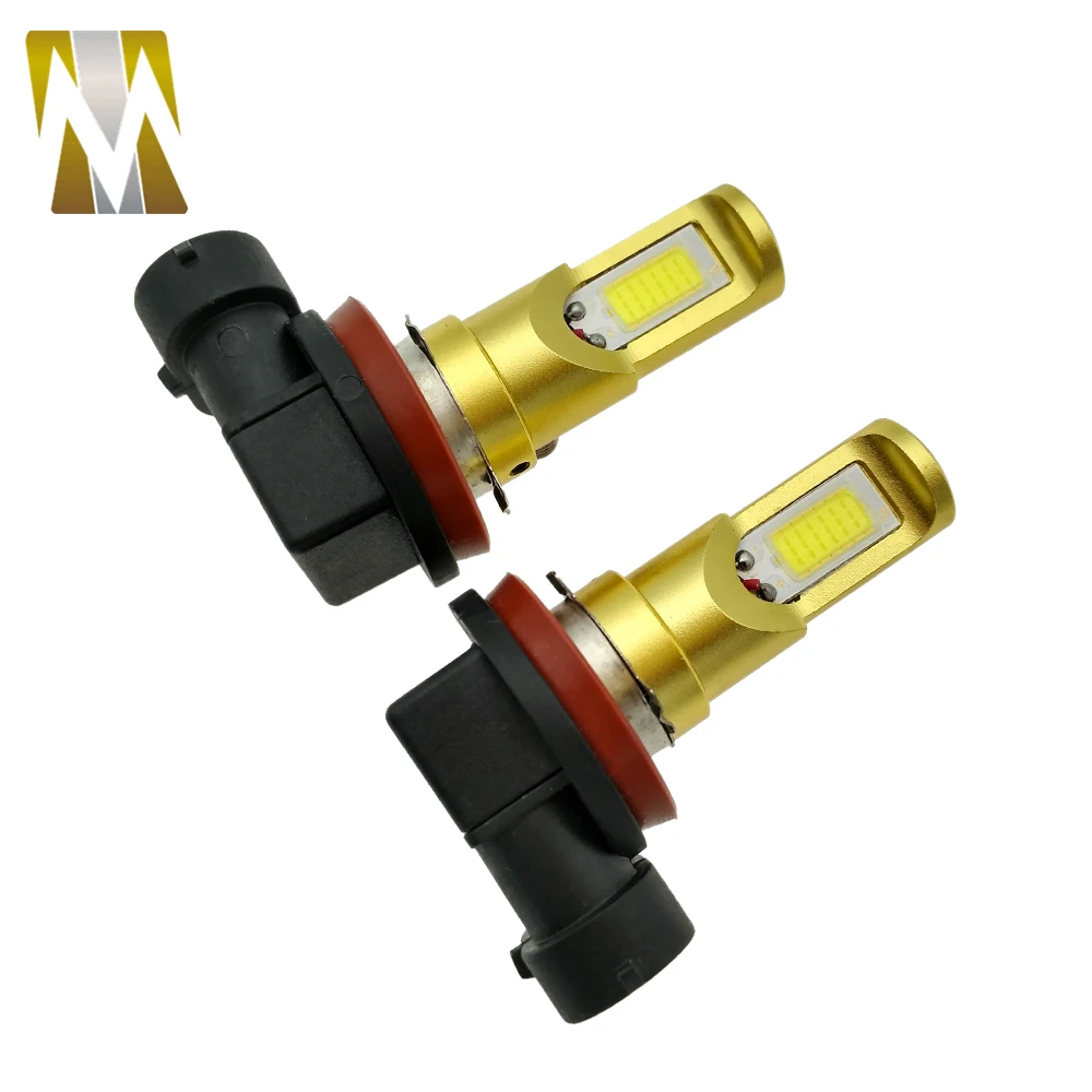 New H8 H11 Led HB4 9006 HB3 9005 Fog Lights Bulb Car Driving Leds Light