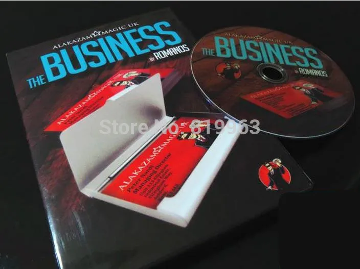The Business (DVD And Gimmick) от Romanos и Alakazam Magic фокус ментализм реквизит для сцены открытка