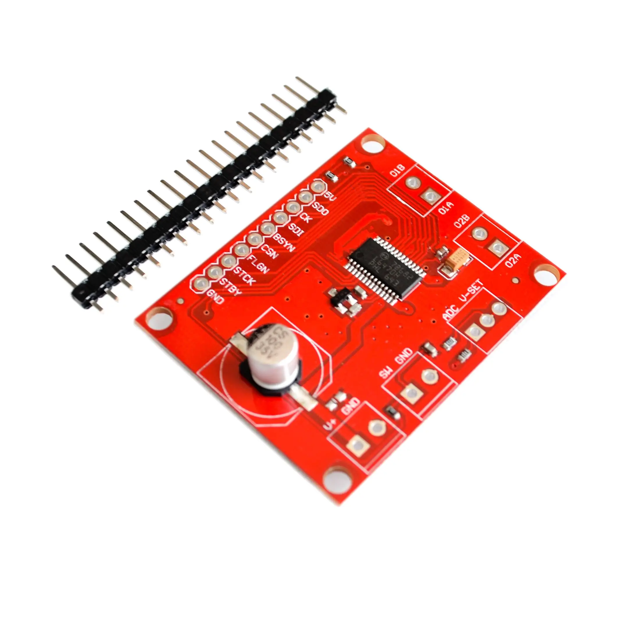 Новый L6470 шаговый Драйвер Breakout 3A 8 45V биполярный двигатель драйвер плата