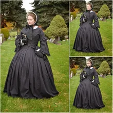 SC 196 Victorian Gothic lVitage font b Dress b font Halloween Theater Movie font b dresses