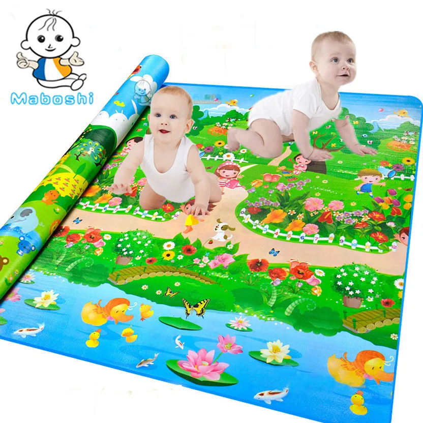 Authorized Authentic Maboshi Quality Baby Play Mat Botanical Garden