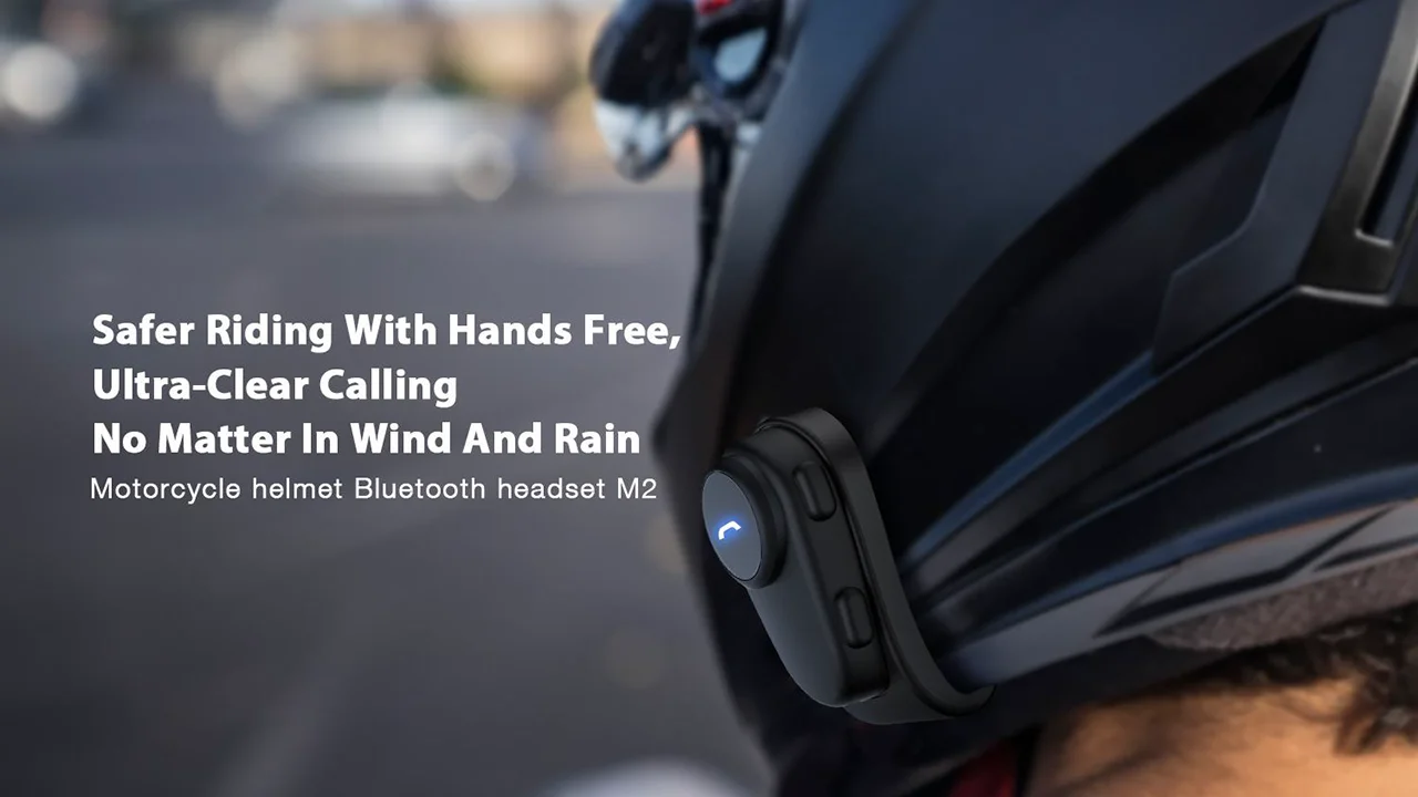 Римский M2 Bluetooth Анти-помехи для мотоциклетного шлема для верховой езды Hands Free наушники