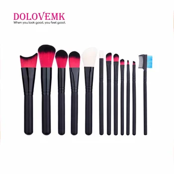 

Dolovemk 12 Pcs Makeup Brushes Set Eyeshadow/Eyeliner/Powder/Foundation/Contour/Blusher Brushes