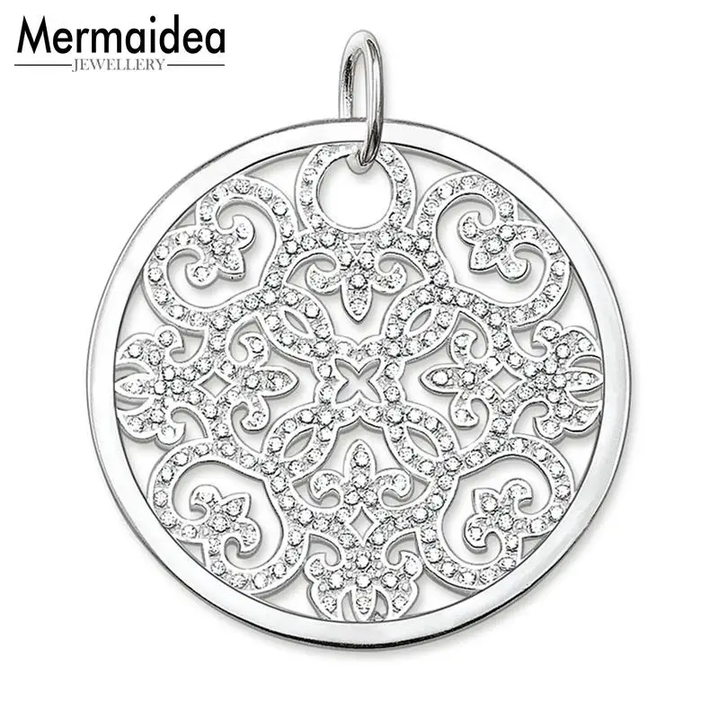 

Pendant White Ornament Pave 2019 Brand Fashion Jewelry Style Bijoux Necklace Accessories Gift For Woman Rebel Men