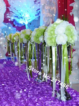 

free shipping (but africa 330 usd will be add ),Tall Wedding Centerpiece mental Stand Vase